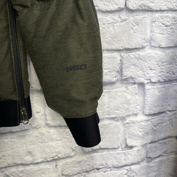 The North Face Men’s Eros Down Pullover Jacket Small Taupe Green Heather New - Picture 4 of 11